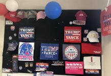 Casi la mitad de simpatizantes de Trump prevé problemas en las elecciones, según un sondeo campaña del Partido Republicano en el condado de Macon-Bibbde