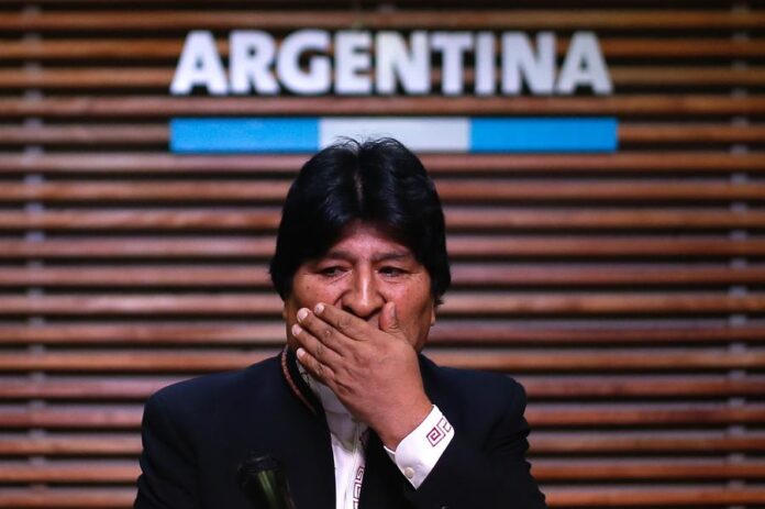 expresidente de Bolivia Evo Morales