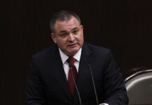 México recupera 5,8 millones de dólares ligados a exsecretario de Seguridad preso en EEUU exsecretario de Seguridad Pública Genaro García Luna