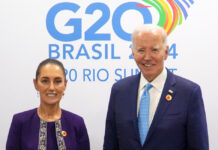Biden y Sheinbaum se reúnen por primera vez y hablan de seguridad y migración Biden y Sheinbaum se reúnen por primera vez y hablan de seguridad y migración