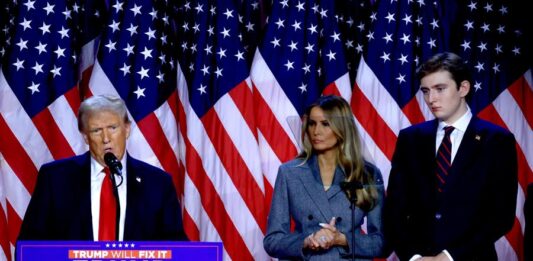 Donald J. Trump y Melania