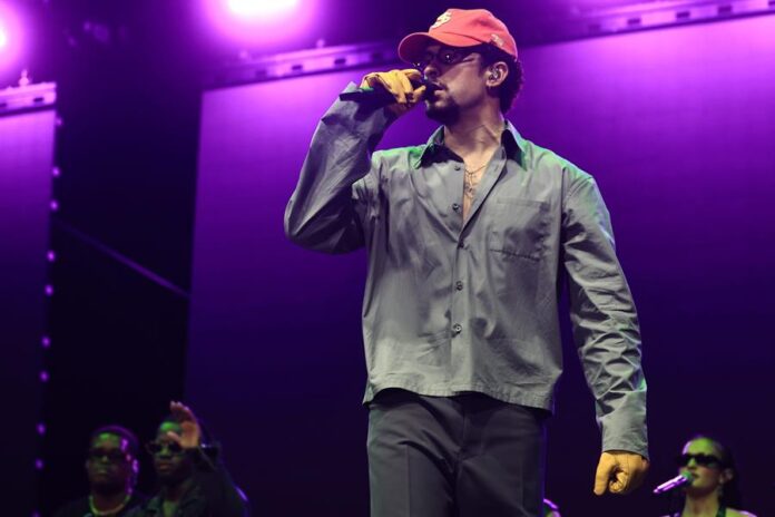 El cantante puertorriqueño Bad Bunny