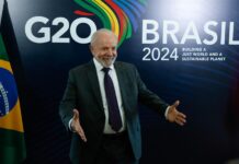 El presidente brasileño, Luiz Inácio Lula da Silva