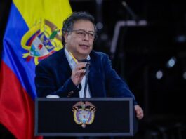 El presidente de Colombia, Gustavo Petro