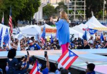 La candidata a la gobernación de Puerto Rico por el Partido Nuevo Progresista (PNP), Jenniffer González