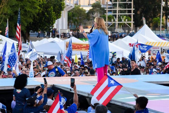 La candidata a la gobernación de Puerto Rico por el Partido Nuevo Progresista (PNP), Jenniffer González La candidata a la gobernación de Puerto Rico por el Partido Nuevo Progresista (PNP), Jenniffer González