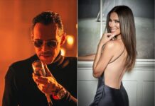 Marc Anthony y la actriz Roselyn Sánchez.