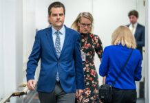 El próximo fiscal general de Trump logra frenar el informe sobre su escándalo sexual Matt Gaetz 3