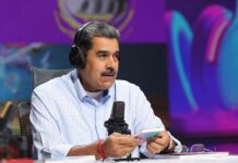Nicolás Maduro en un acto de gobierno