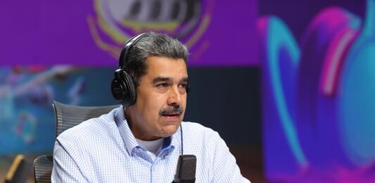 Nicolás Maduro en un acto de gobierno