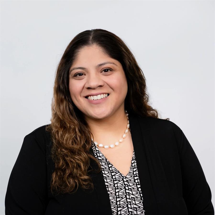 Patricia Ruiz-Cantú, miembro de Evangélicos por Harris, en Milwaukee