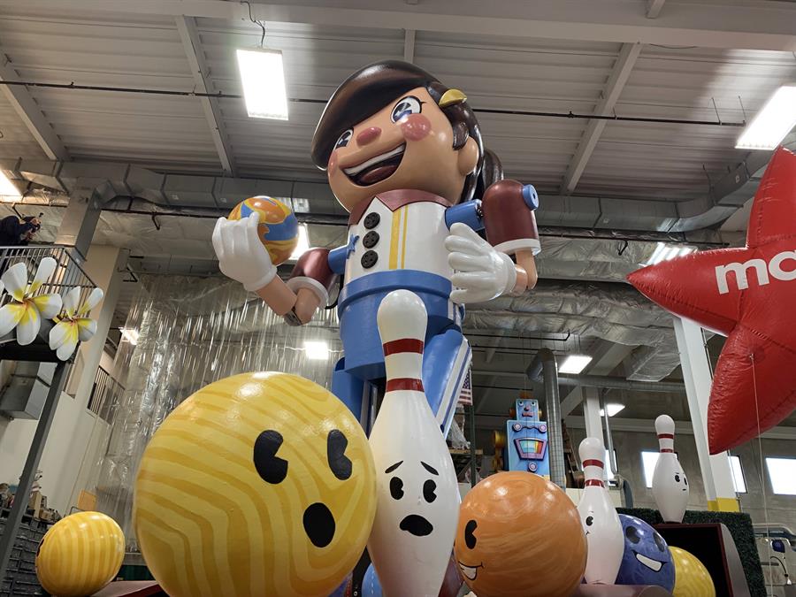 'Strikes Again' de Go Bowling, que formar&aacute; parte del Desfile de Acci&oacute;n de Gracias de Nueva York