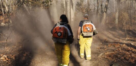 Un incendio en California