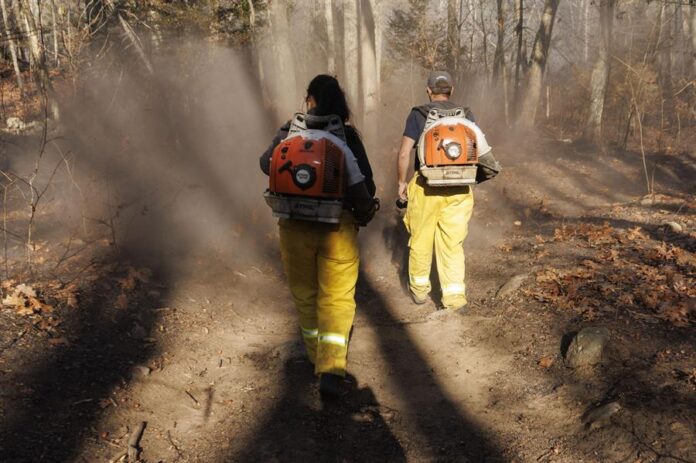 Un incendio en California Un incendio en California