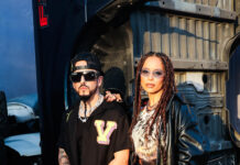 Yandel y la cantante de música cristiana Blanca Reyes