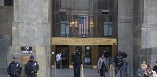 corte en Nueva York