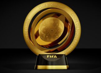 el trofeo para el ganador del Mundial de Clubes.