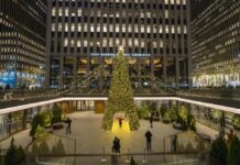 Ambiente Navideño en la ciudad de Nueva York