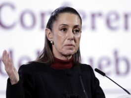 Sheinbaum tacha de "poco creíble" el reportaje del The New York Times sobre el fentanilo La presidenta de México, Claudia Sheinbaum (15)