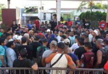Caravana migrante alista salida para iniciar andadura desde la frontera sur de México