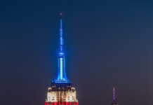 El Empire State Building se ilumina en tributo al expresidente Jimmy Carter El Empire State Building se ilumina en tributo al expresidente Jimmy Carter