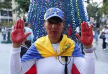 protestan en Venezuela