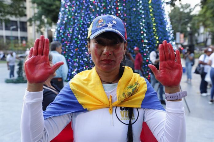 protestan en Venezuela