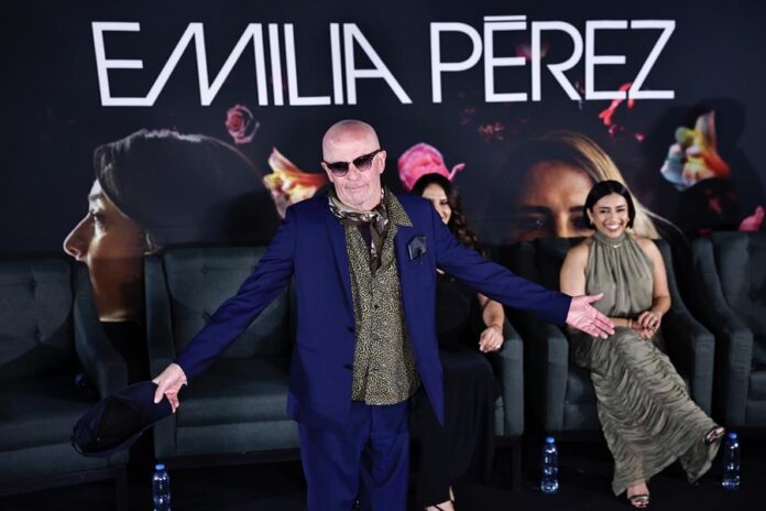 El director francés Jacques Audiard participa en una rueda de prensa de la película ‘Emilia Pérez’