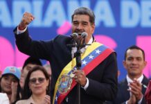 El líder chavista Nicolás Maduro