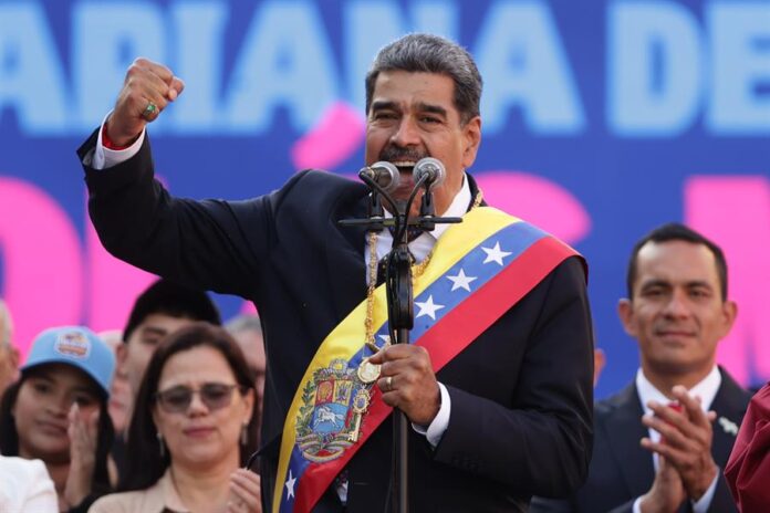 El líder chavista Nicolás Maduro