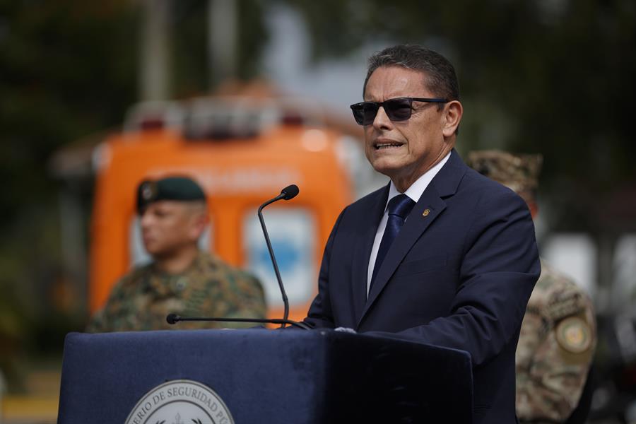 El ministro de Seguridad P&uacute;blica de Panam&aacute;, Frank &Aacute;brego