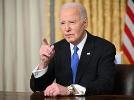 El presidente de EE.UU., Joe Biden, pronuncia su discurso de despedida en la Oficina Oval de la Casa Blanca