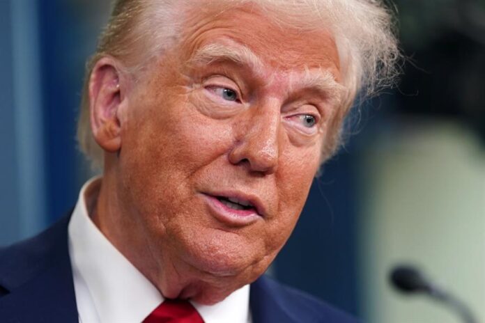 El presidente de Estados Unidos, Donald Trump