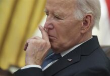 Trump pone fin al acceso de Biden a información clasificada El presidente de Estados Unidos, Joe Biden,