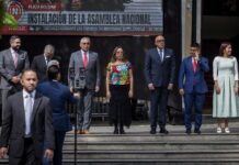 El presidente de la Asamblea Nacional (AN, Parlamento) de Venezuela, Jorge Rodríguez