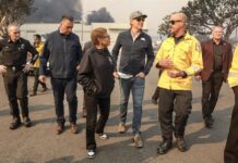California pide investigación por falta de agua en hidrantes y embalse para sofocar fuegos Gavin Newsom