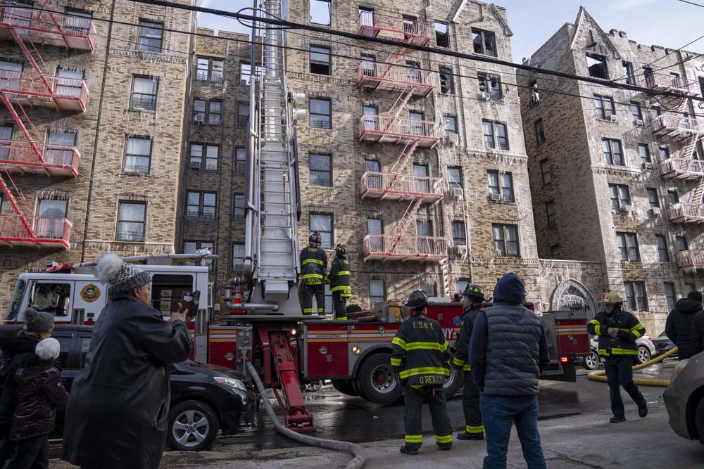 incendio Nueva York