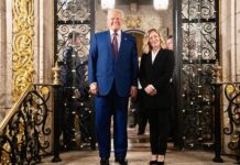 La primera ministra italiana, Giorgia Meloni
