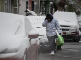 La onda gélida de Norteamérica afecta al norte de México con temperaturas bajo cero nevada
