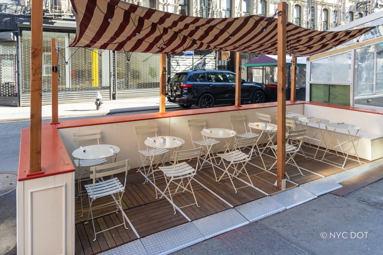 comida al aire libre