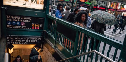 New York City subway station