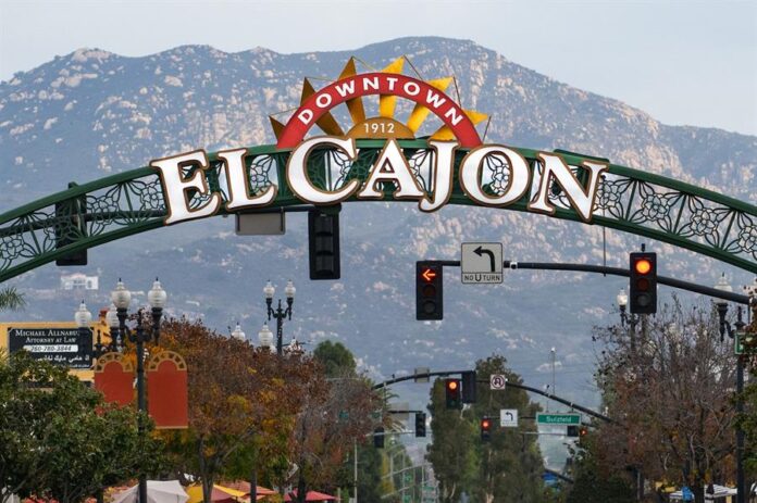 la ciudad de El Cajón
