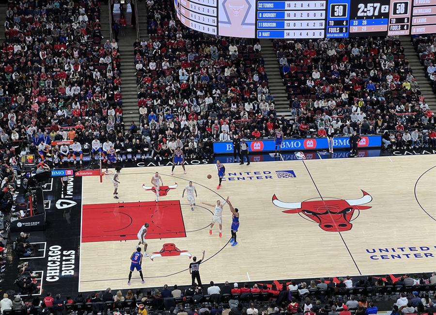 partido los Bulls y los New York Knicks este s&aacute;bado