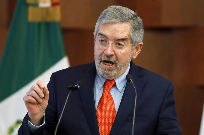 El canciller de México, Juan Ramón de la Fuente,