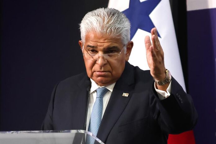 El presidente panameño, José Raúl Mulino, El presidente panameño, José Raúl Mulino,