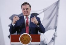 El secretario de Economía de México, Macelo Ebrard,