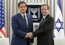 Marco Rubio e Isaac Herzog