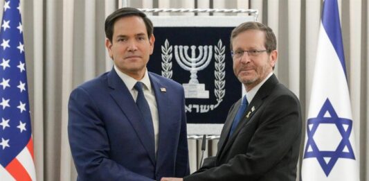 Marco Rubio e Isaac Herzog