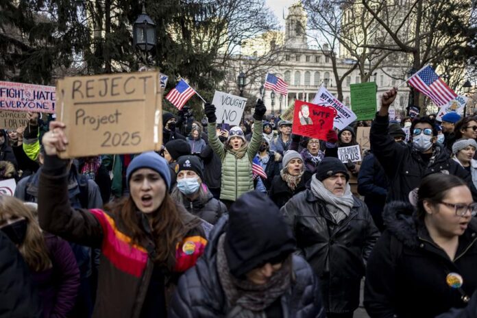Protestas a lo largo de EE.UU (1)
