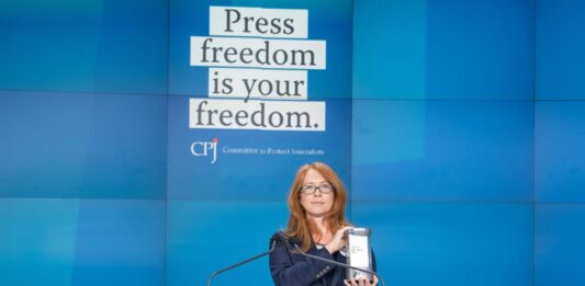 directora ejecutiva del Comité para la Protección de los Periodistas (CPJ), Jodie Ginsberg